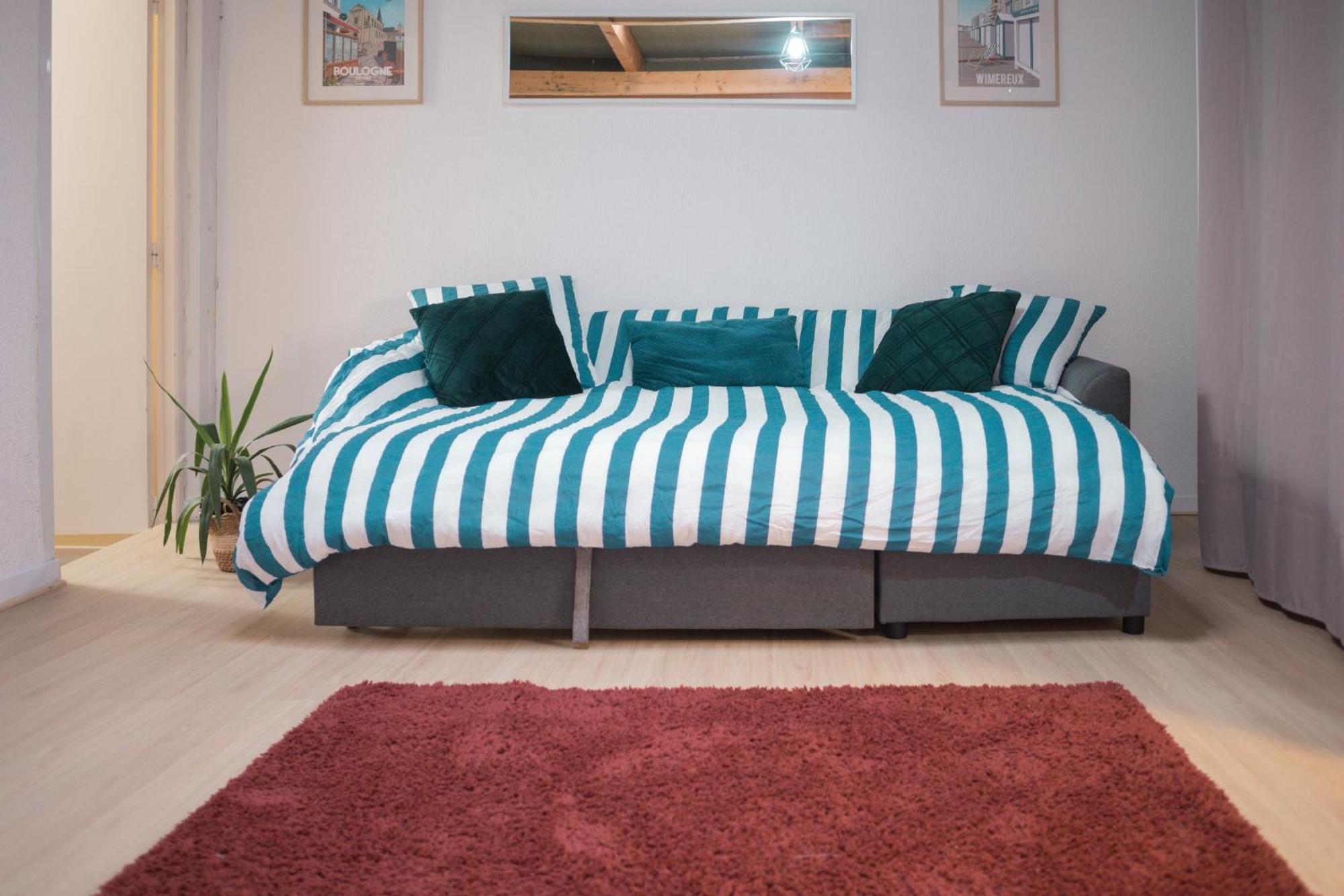 Spa Central Charmant Duplex Cosy 90M2 A 300M Rue Pietonne Et 500 M Du Port Булонь-сюр-Мер Экстерьер фото